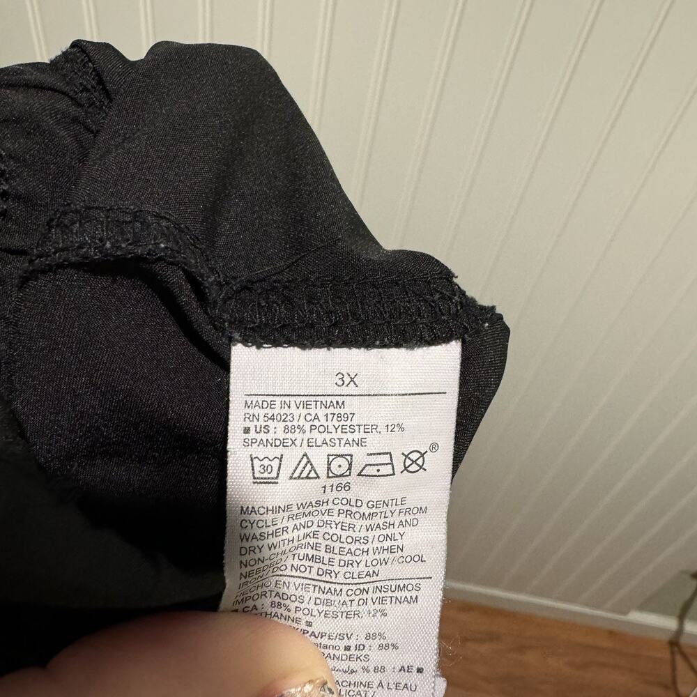Old Navy Black Quick Dry Stretch Tech Cargo Pants Plus Size 3X - Picture 7 of 7